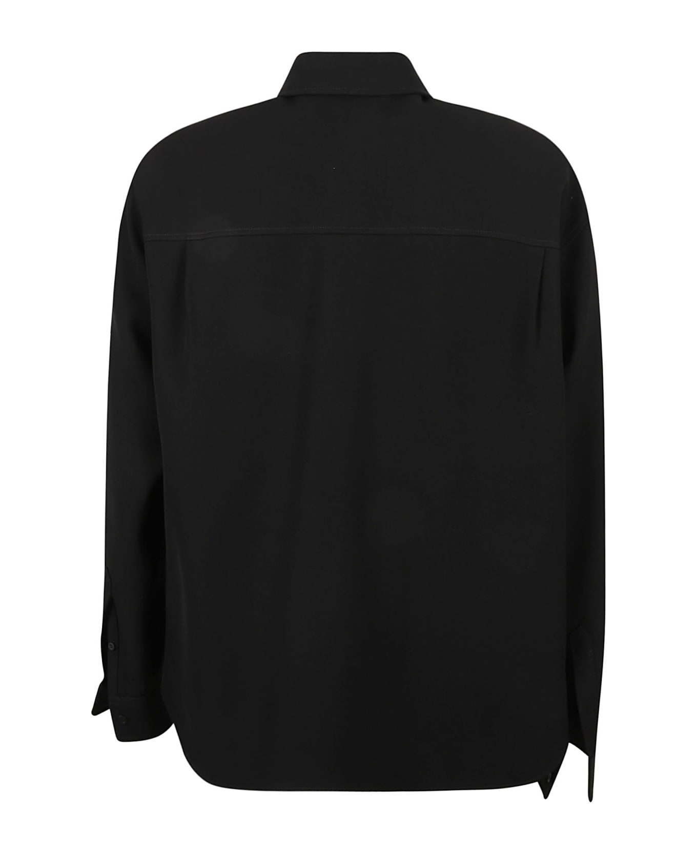 Balenciaga Long-sleeved Shirt - Black