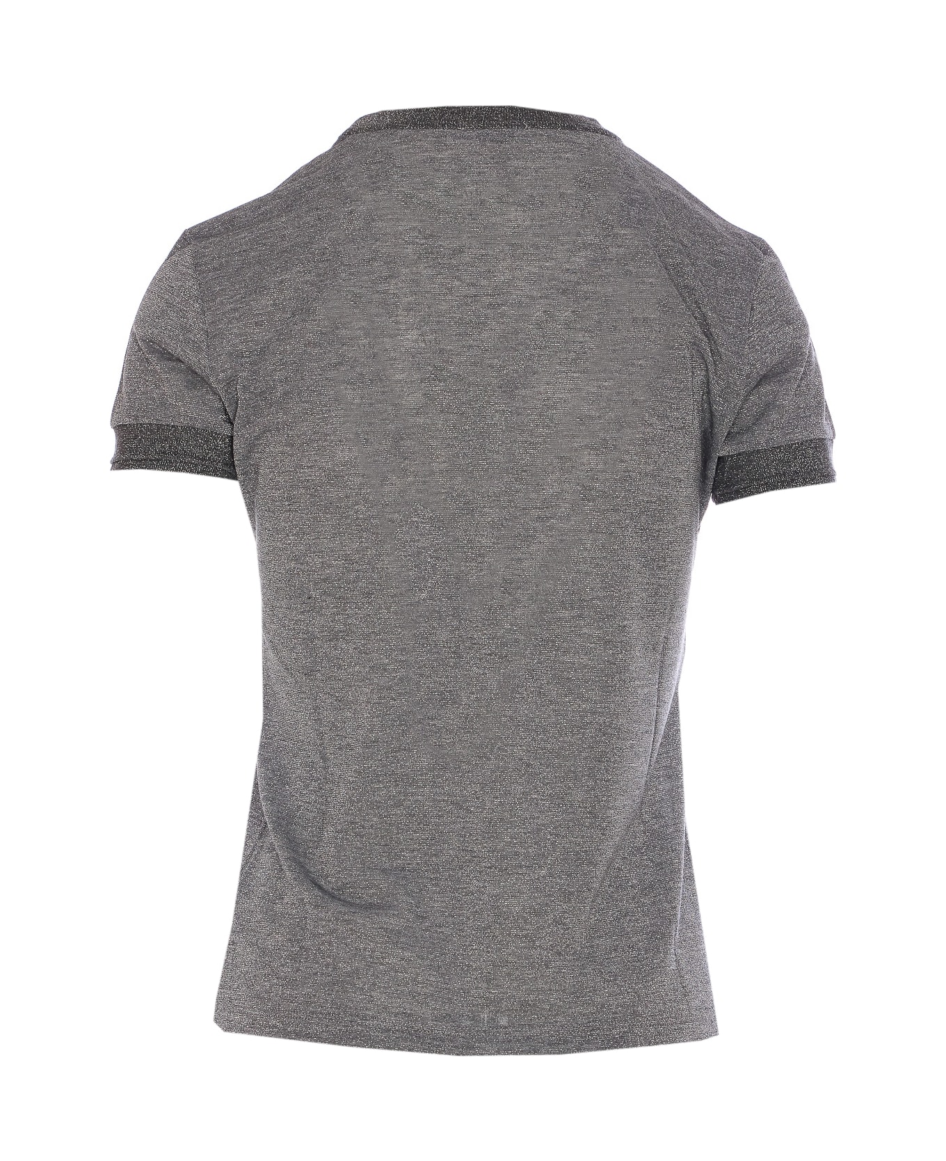 Patrizia Pepe Logo T-shirt - Grey