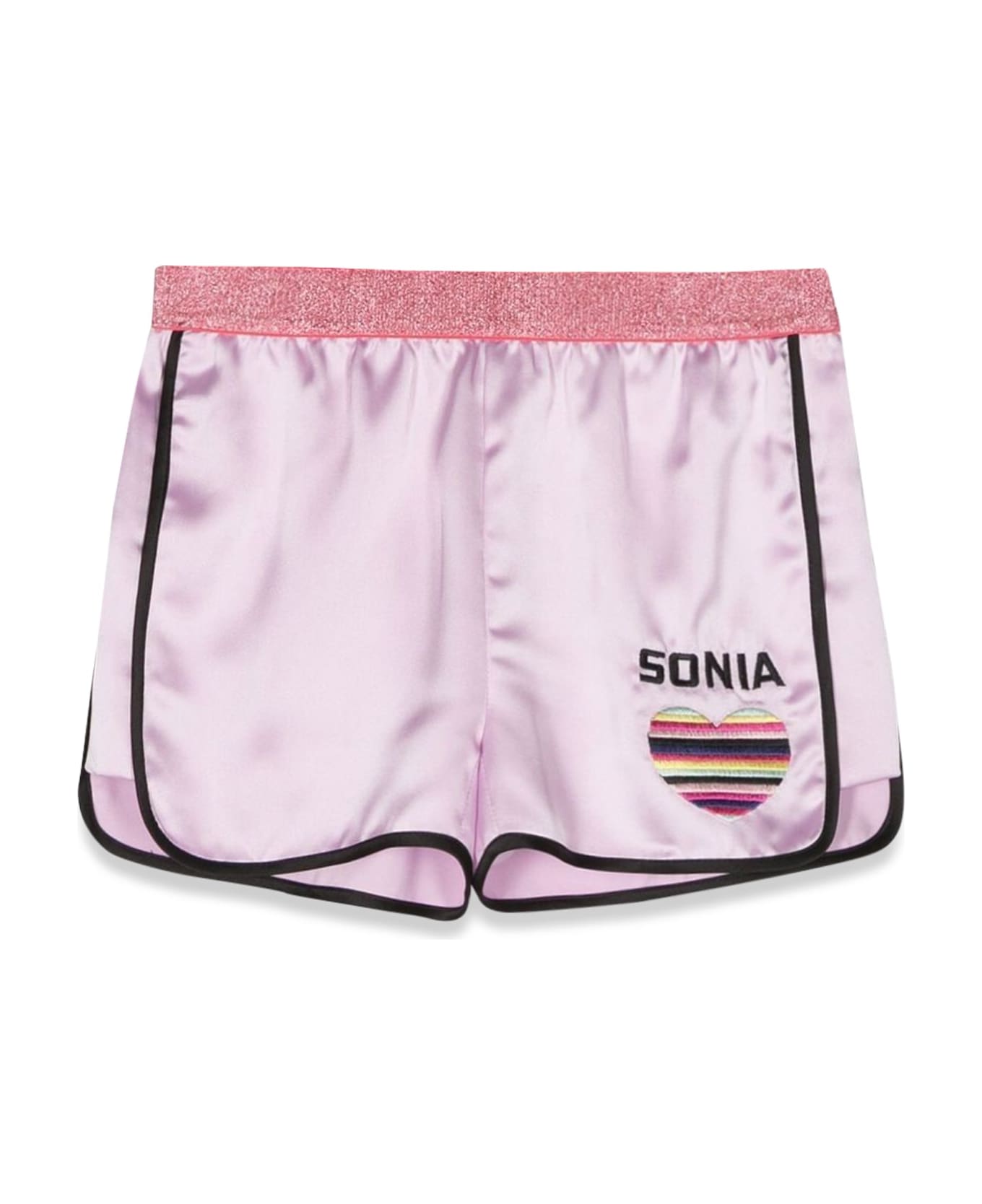 Sonia Rykiel Heart Logo Shorts - LILLA