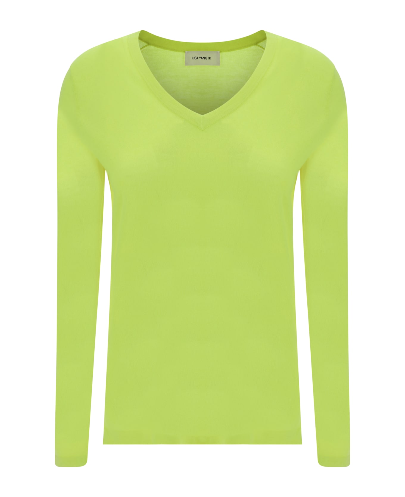 Lisa Yang Jane Sweater - Neon Citrus