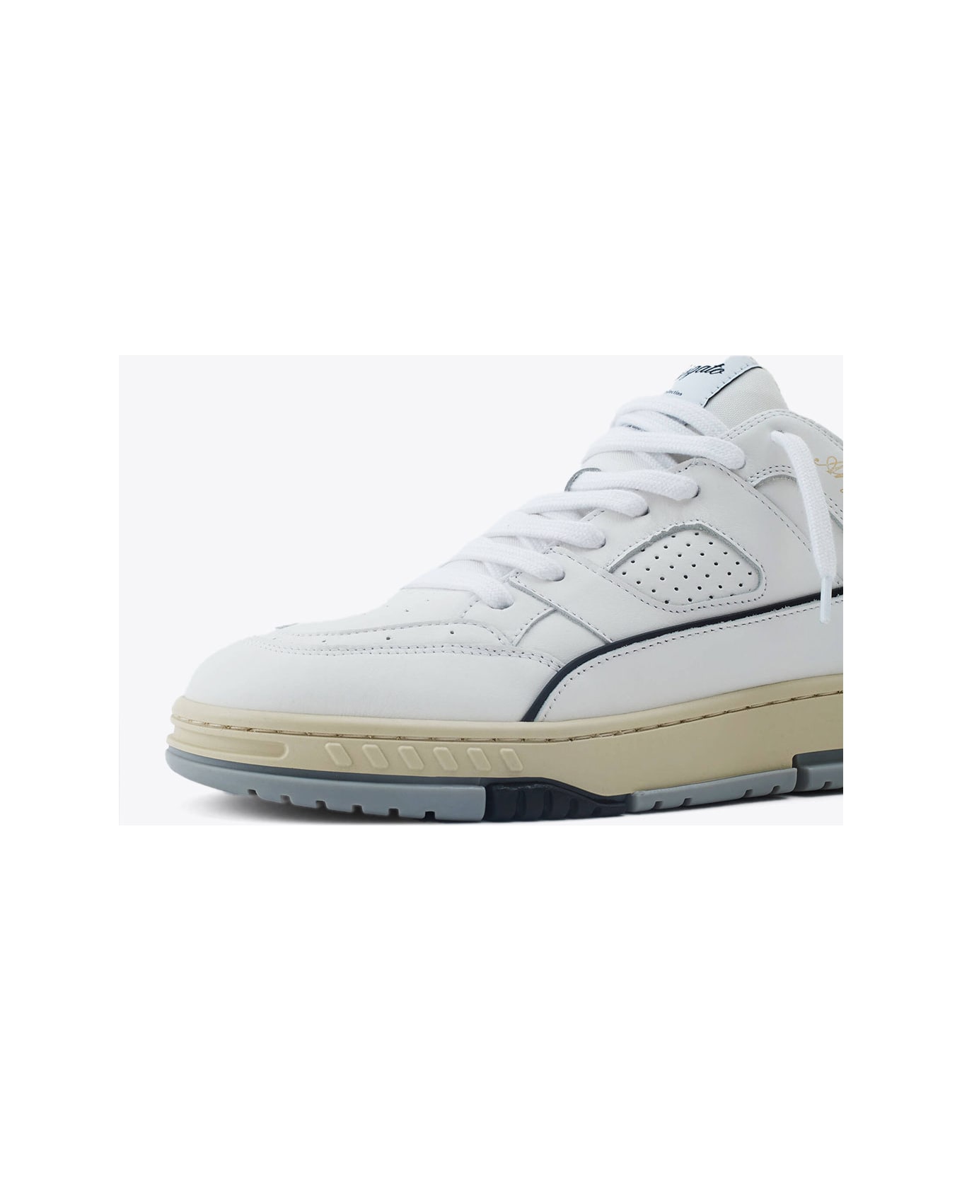 Axel Arigato Area Lo Sneaker White leather lace-up low sneaker - Area Lo sneaker - Bianco/nero