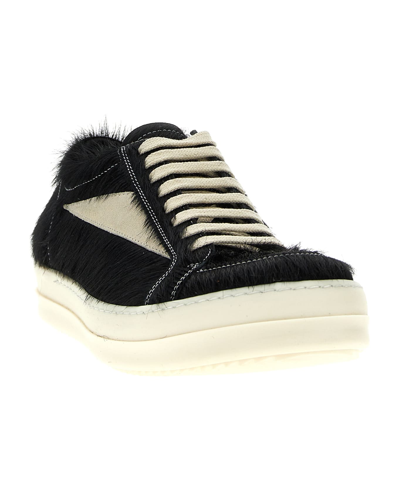 Rick Owens 'vintage Sneaks' Sneakers - White/Black