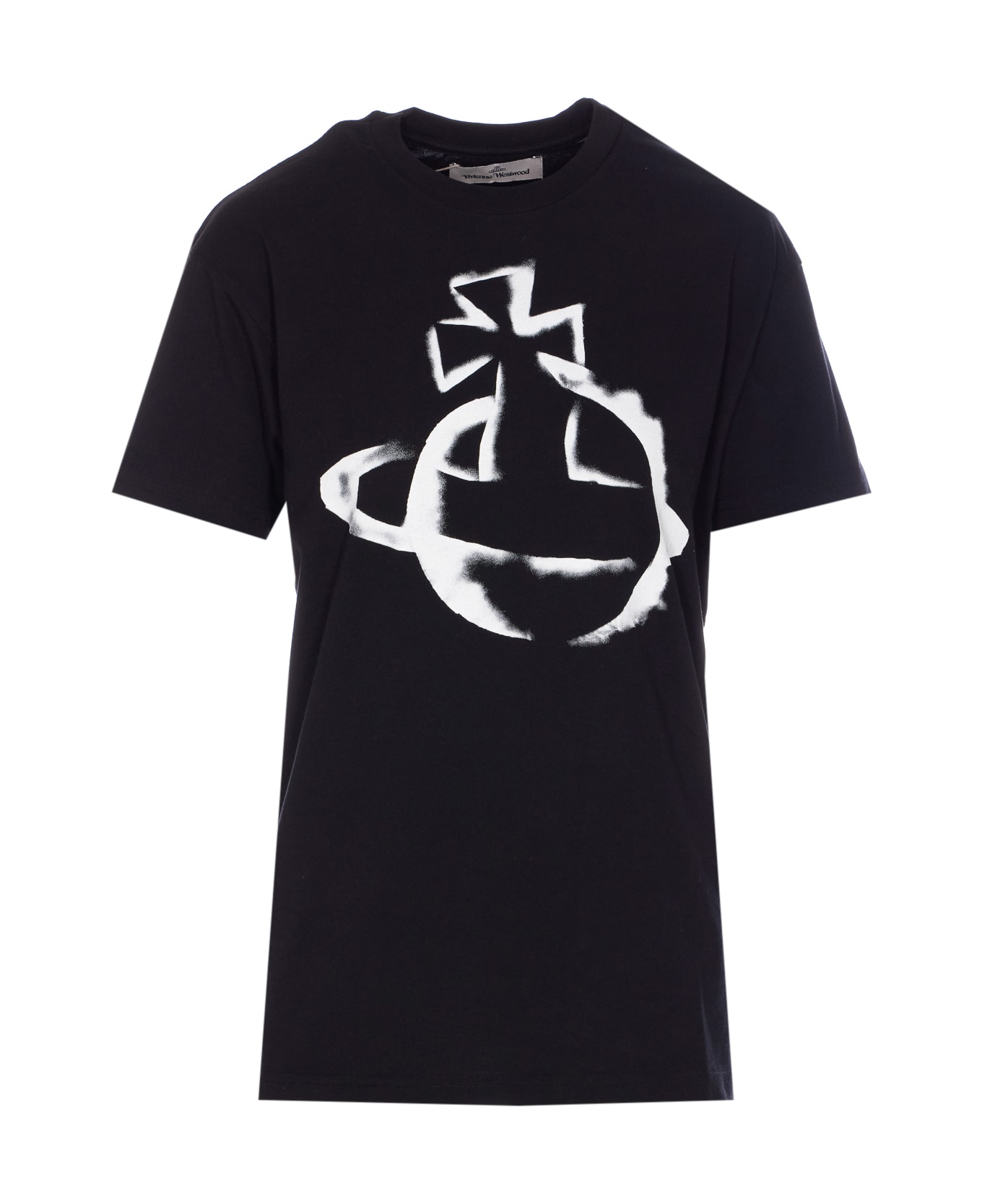 Vivienne Westwood Stencil Orb Classic T-shirt - Black
