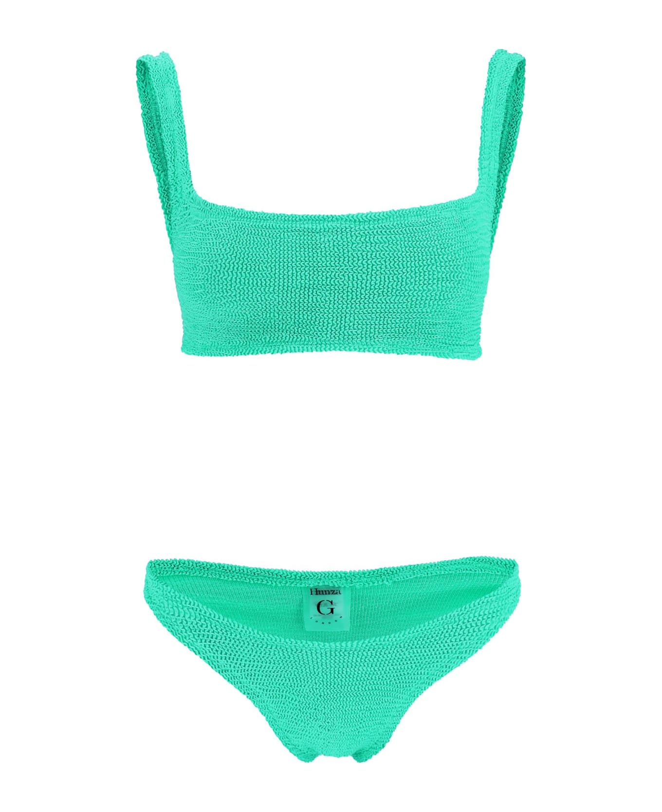 Hunza G Xandra Bikini Set - EMERALD (Green)