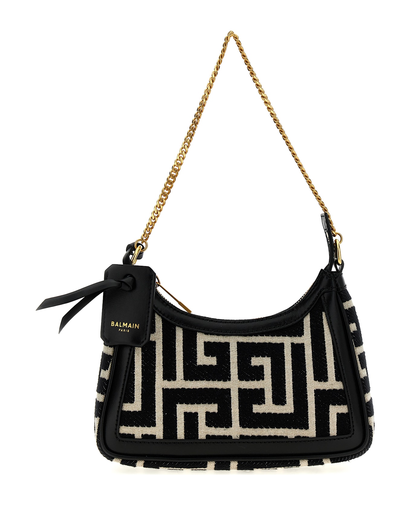 Balmain 'b-army' Shoulder Bag - White/Black