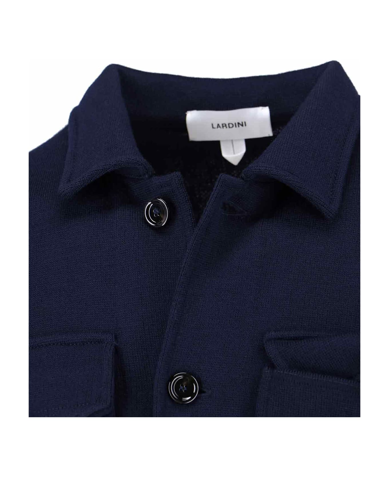 Lardini Virgin Wool Jacket - Blue