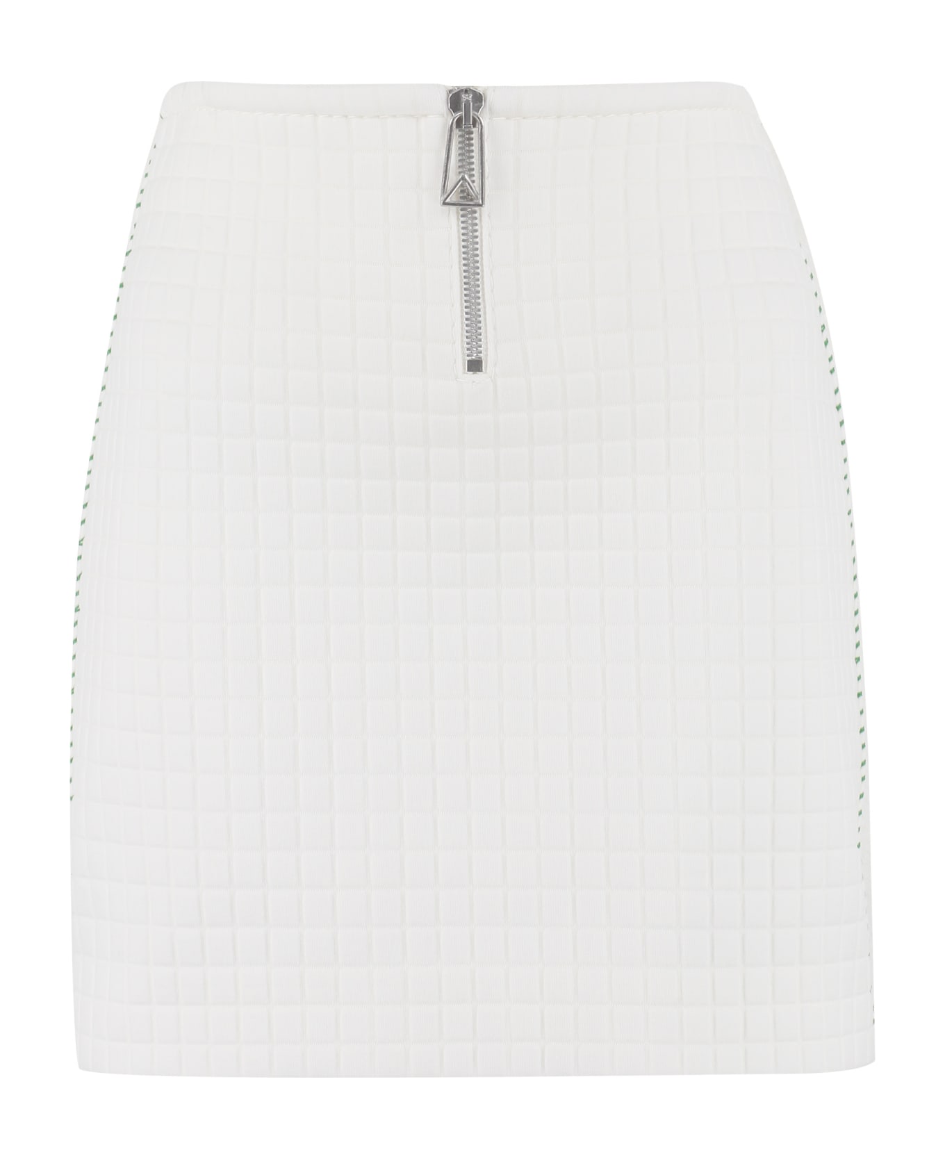 Bottega Veneta Jersey Stretch Skirt - White