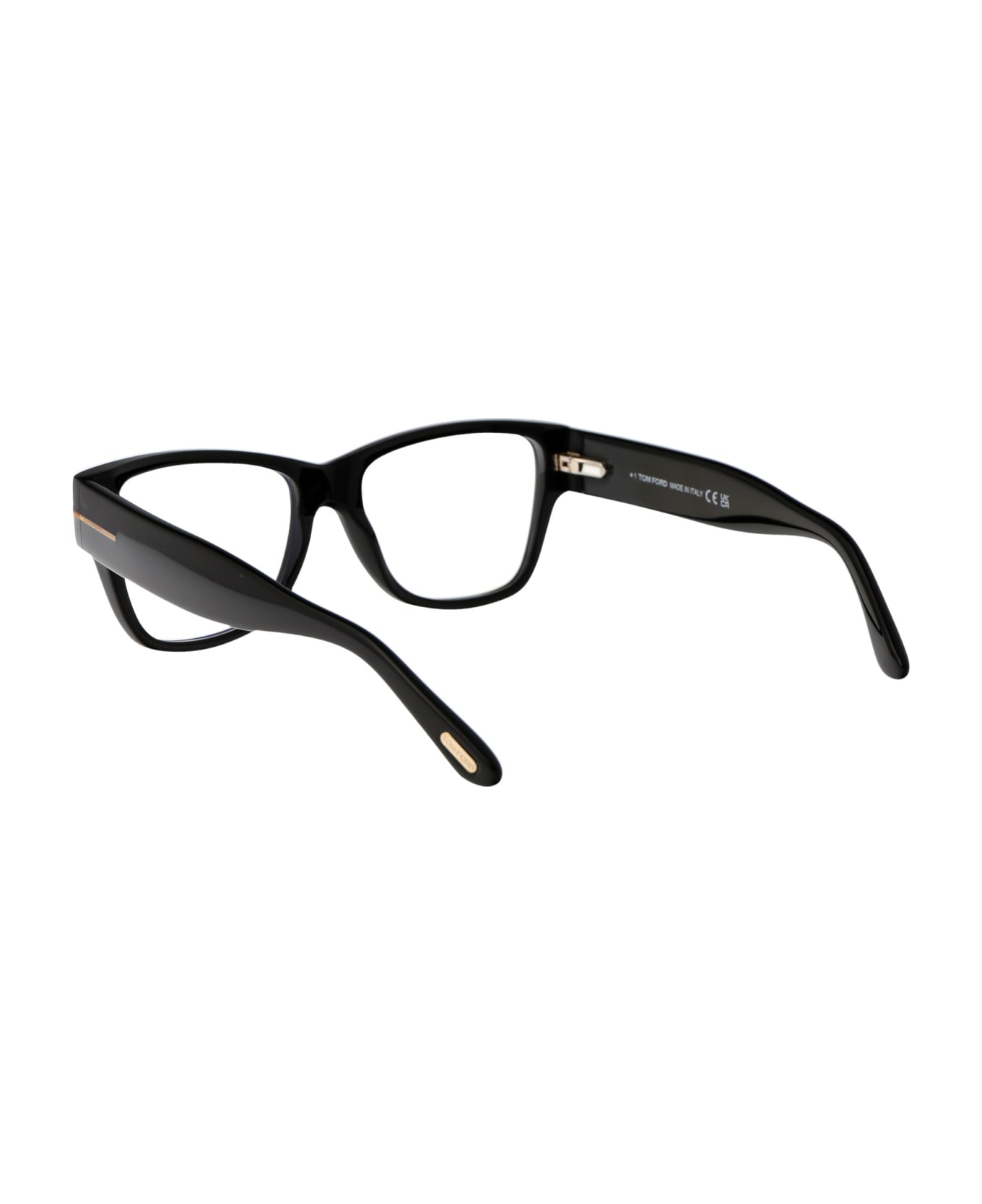 Tom Ford Eyewear Ft5878-b Glasses - 001 Nero Lucido
