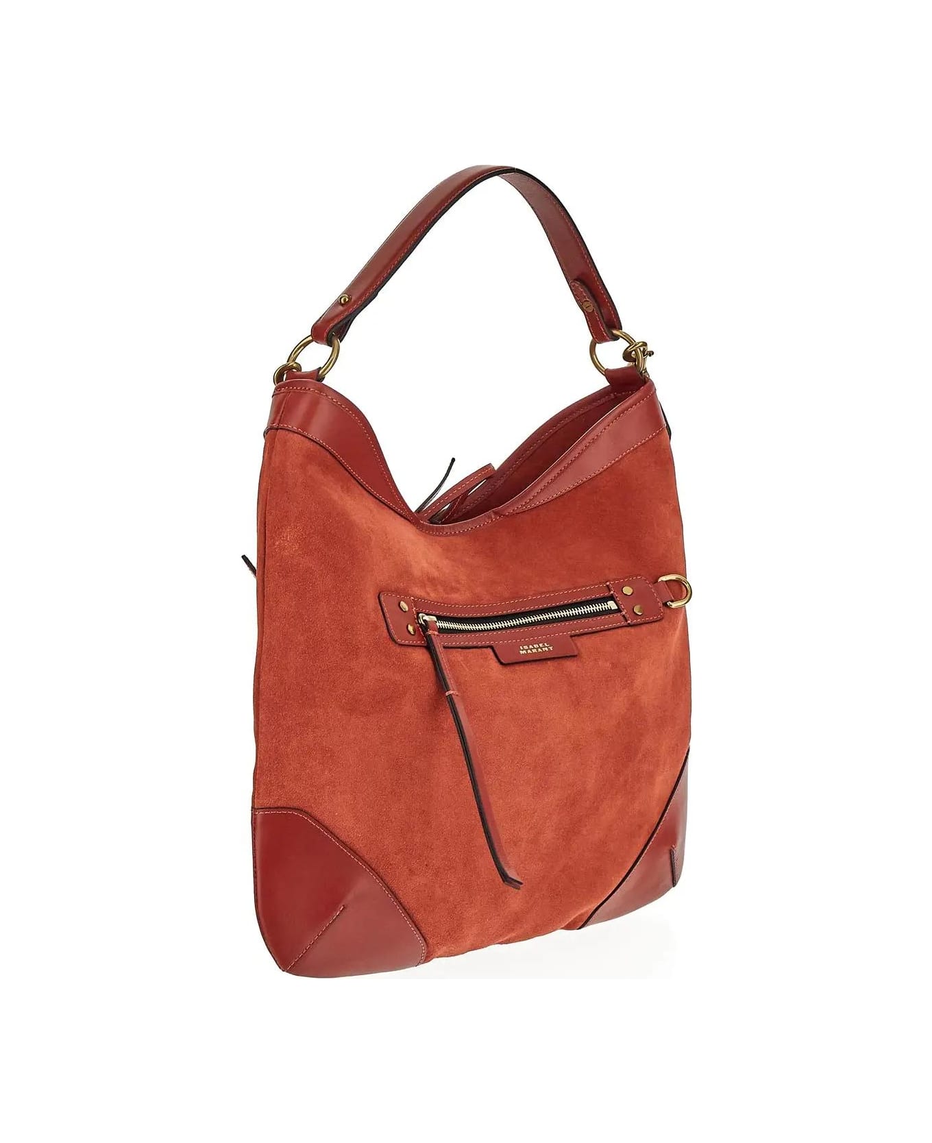 Isabel Marant Botsy Day Hobo Shoulder Bag - RED