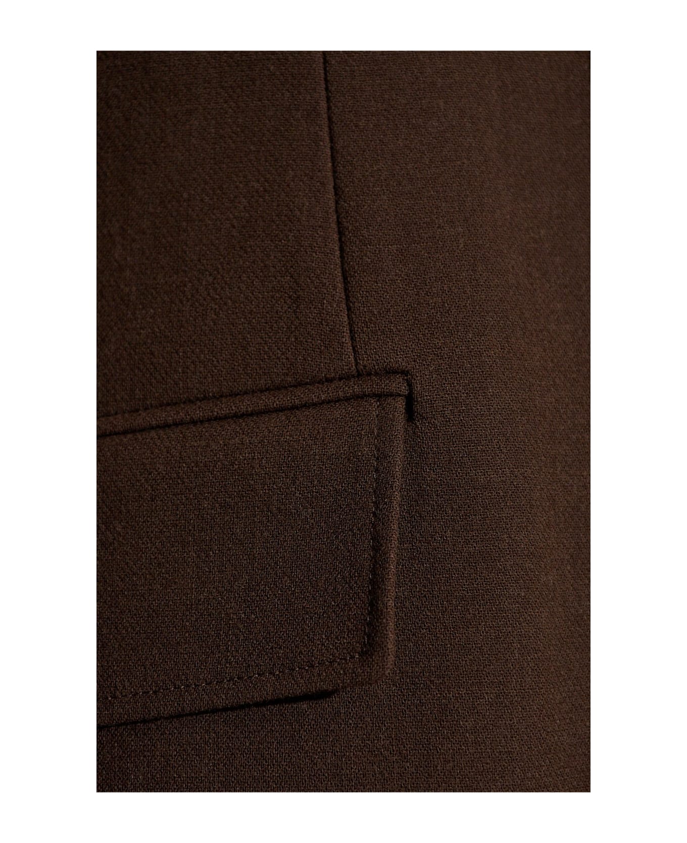 Ami Alexandre Mattiussi Single-breasted Tailored Blazer - BROWN