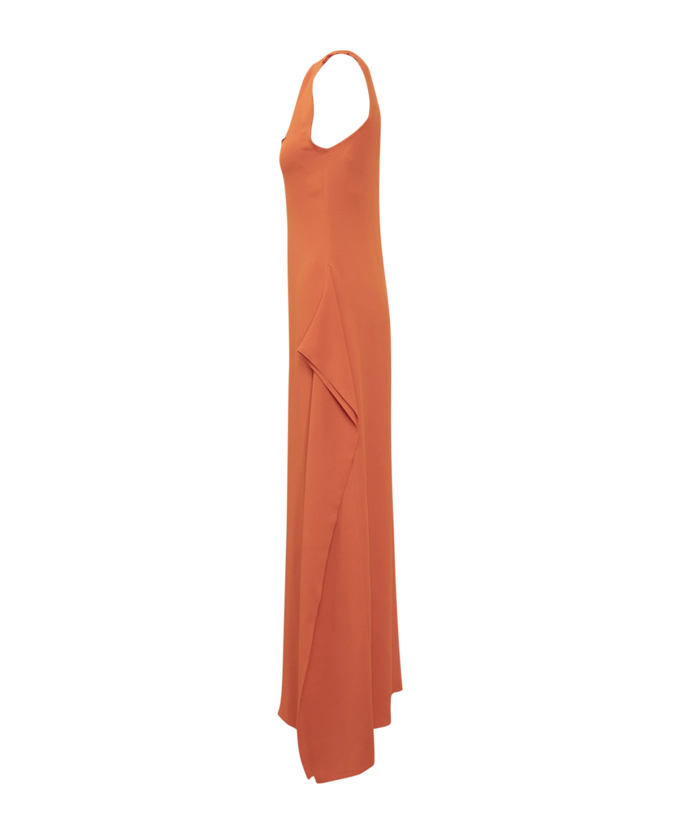 Lanvin Long Dress - BRIGHT ORANGE