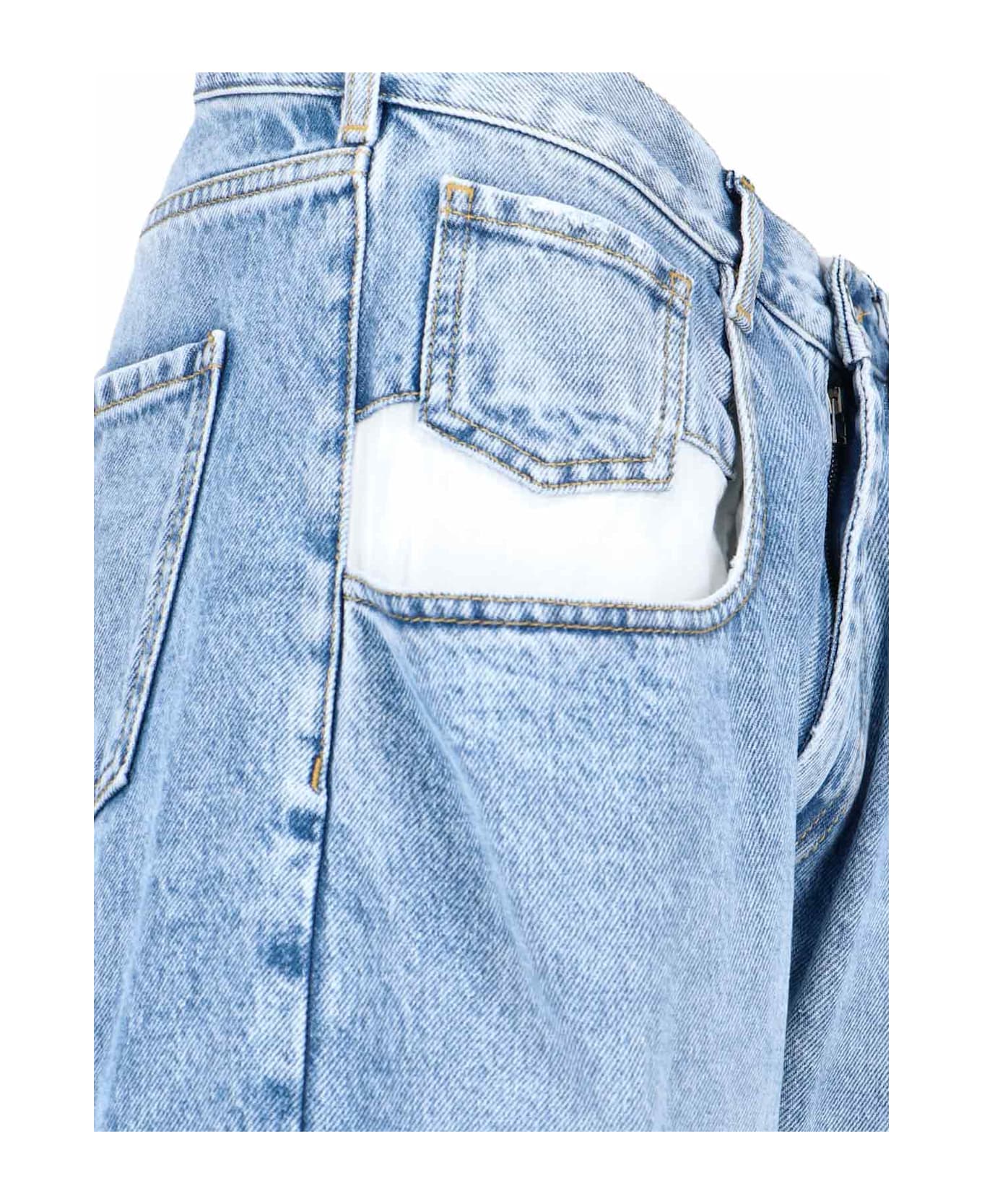 Maison Margiela Straight Leg Jeans - Medium Wash