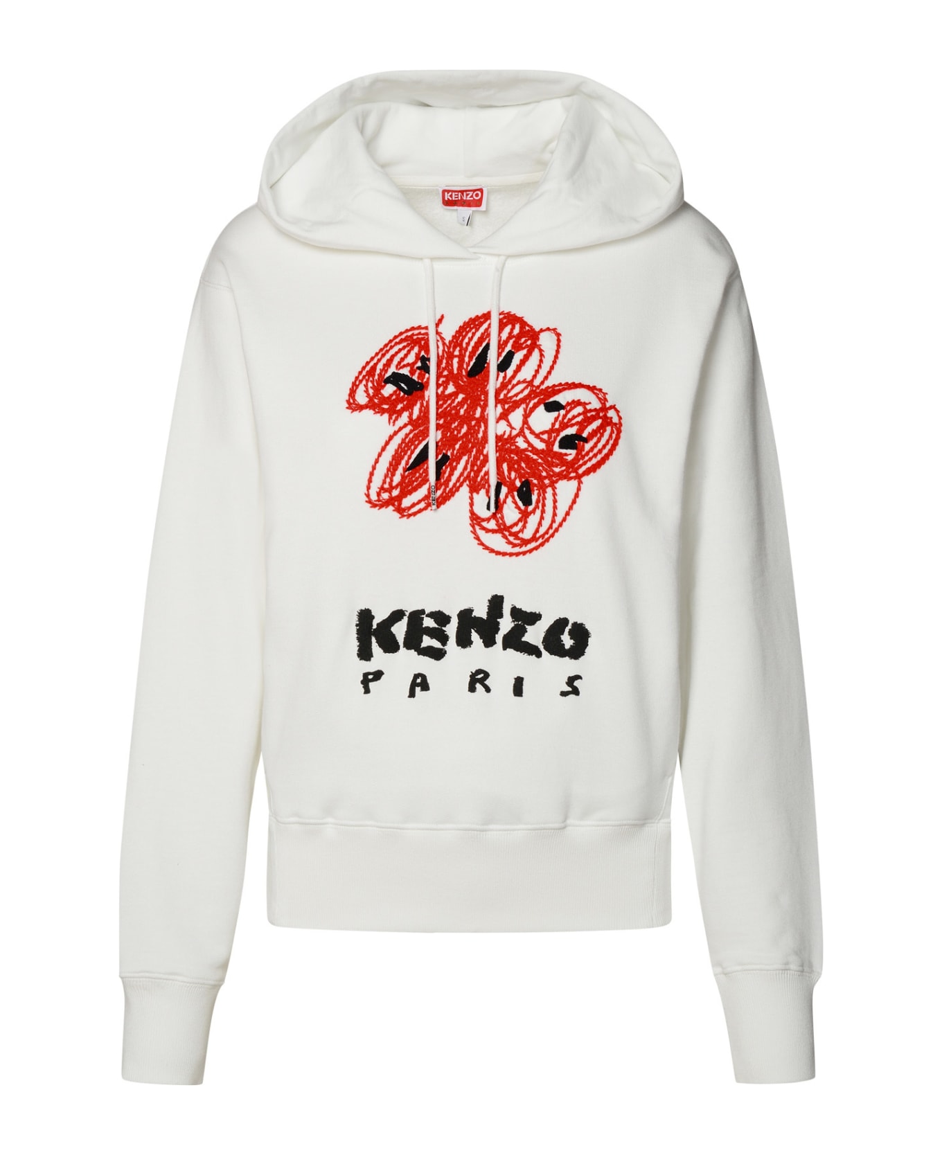 Kenzo Cotton Sweatshirt - White