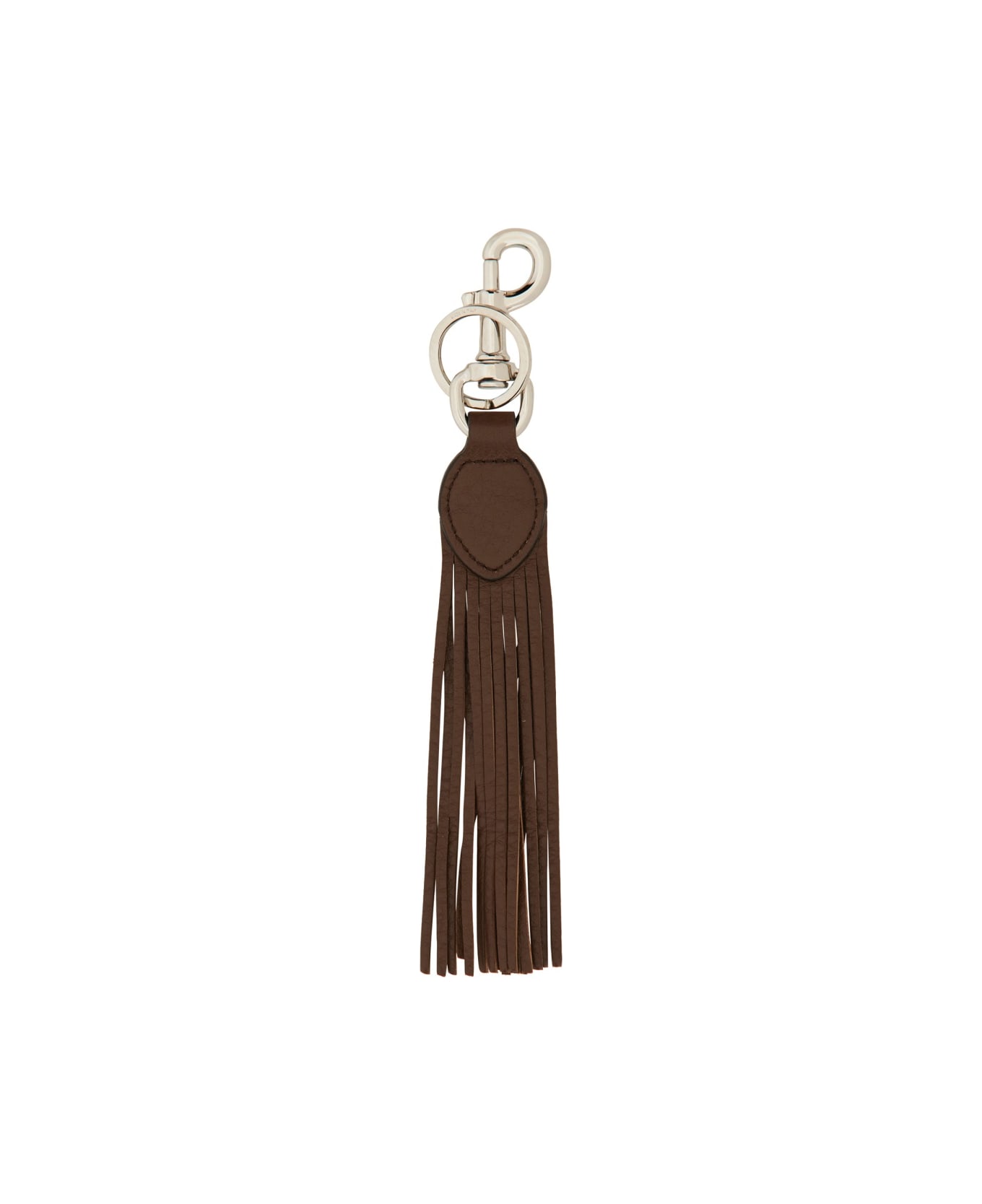 Valentino Garavani "vlogo Signature" Keychain - BROWN