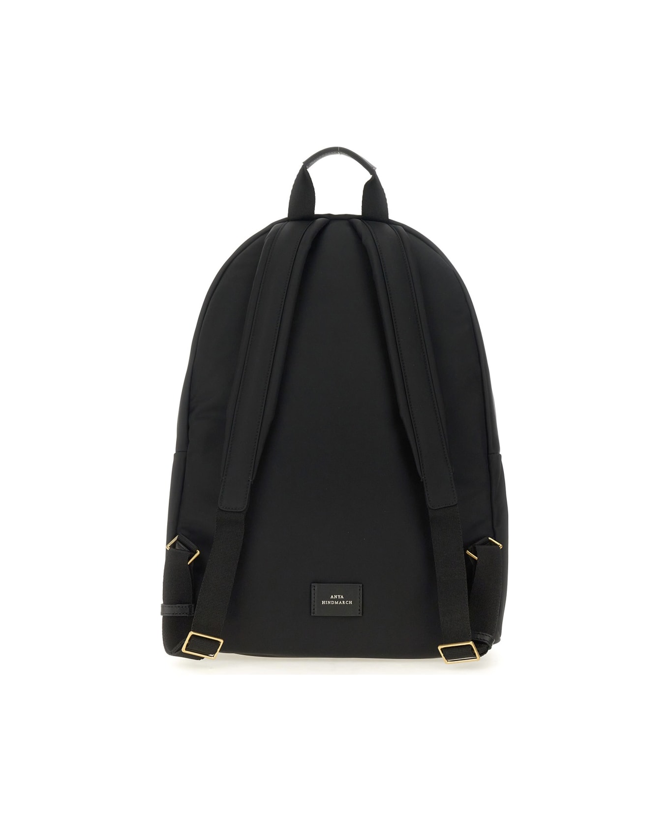 Anya Hindmarch Backpack "eyes" - BLACK