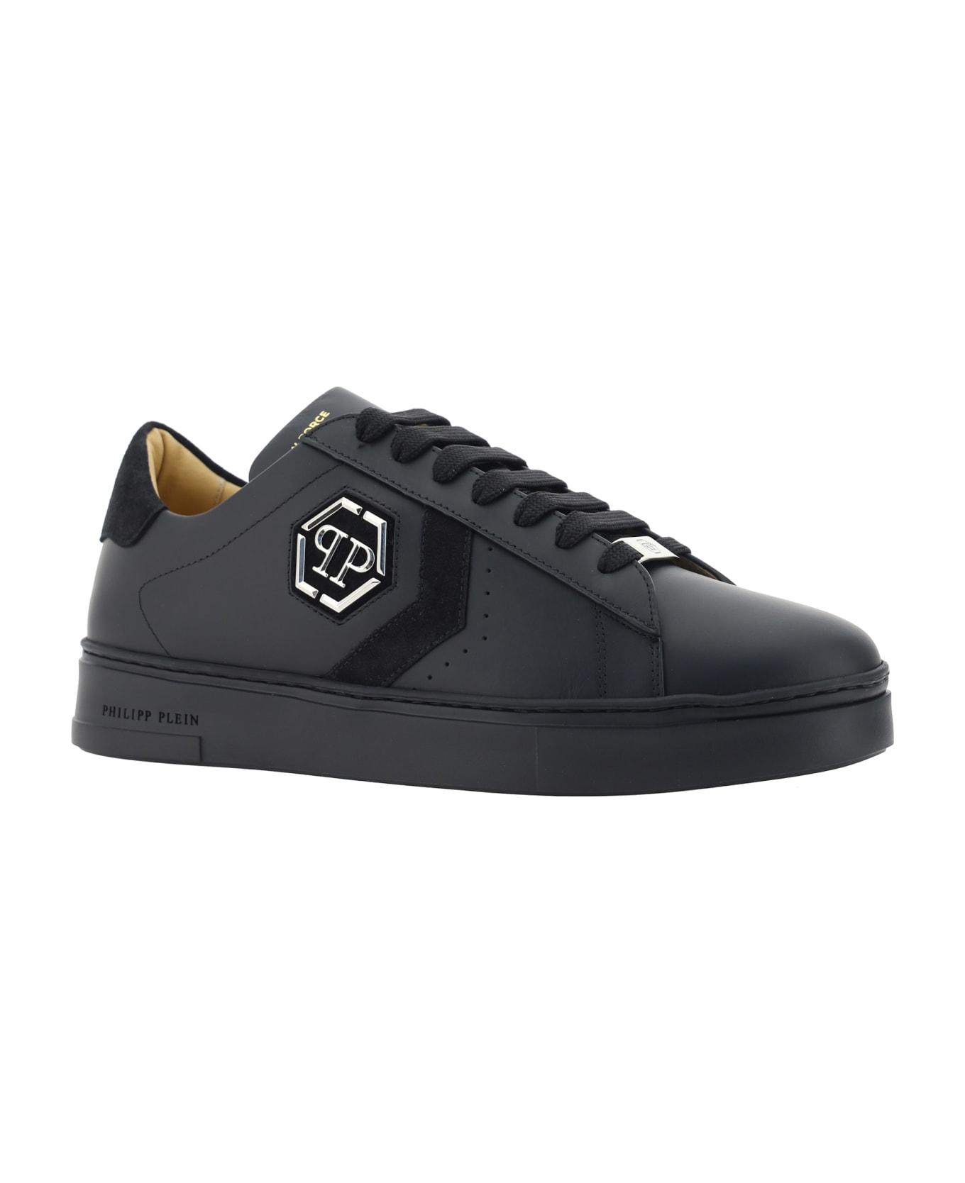 Philipp Plein Lo Top Sneakers - Black