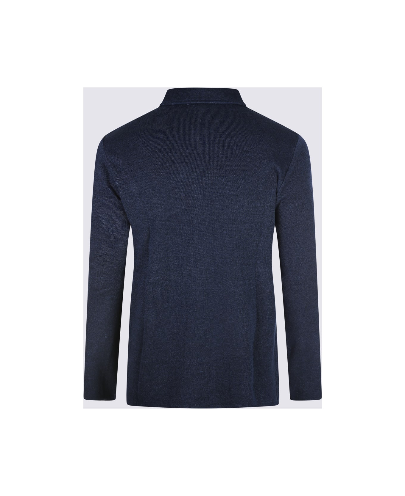 Lardini Blue Linen Shirt - Blue
