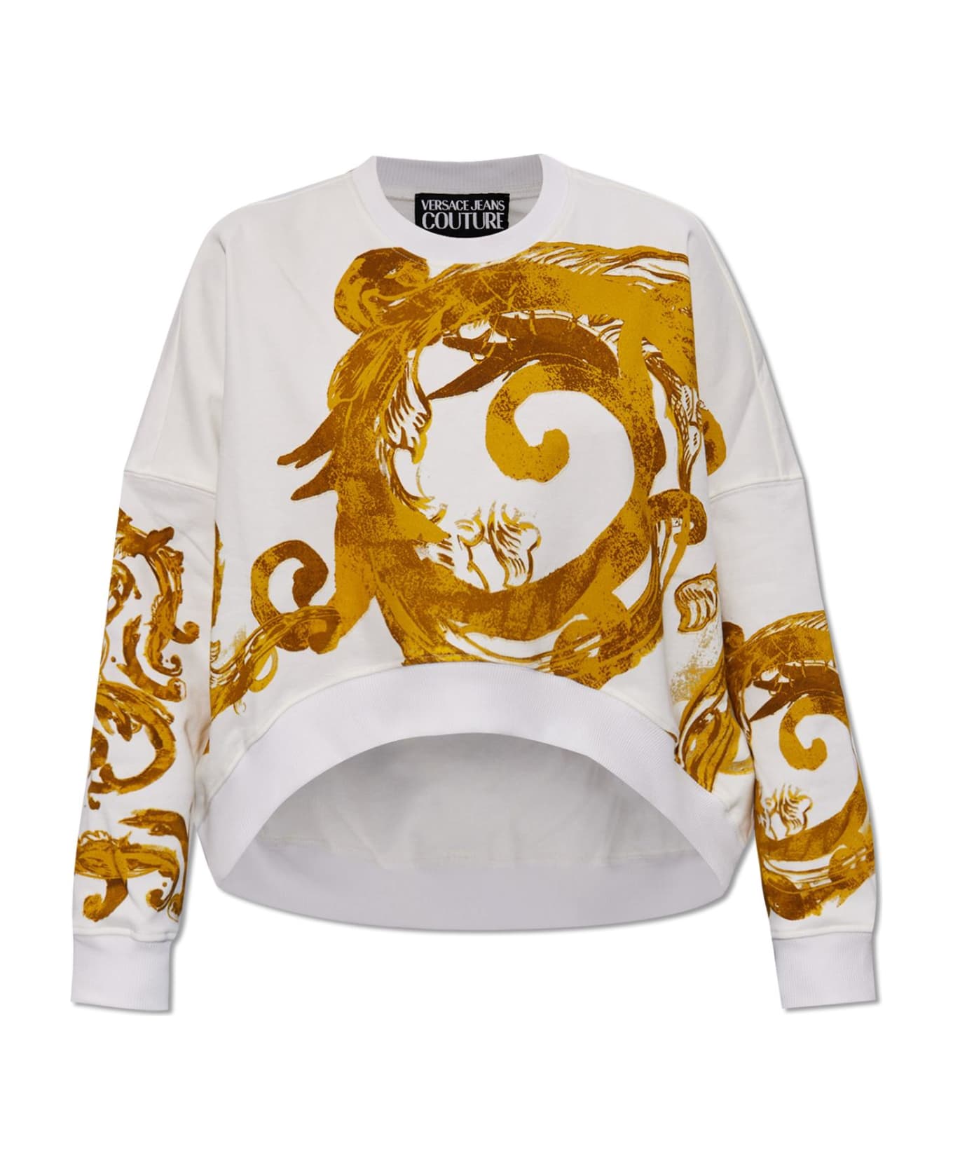 Versace Jeans Couture Printed Sweatshirt - White