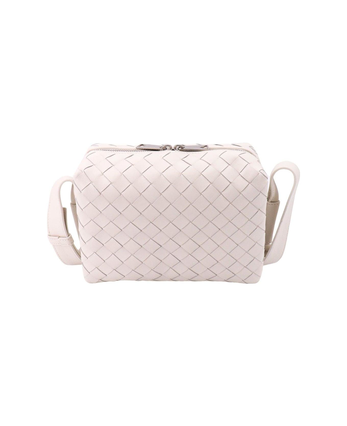 Bottega Veneta Intrecciato Helix Bag - White