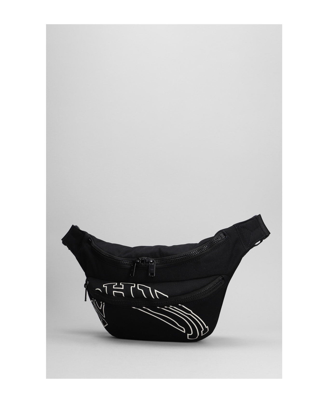 Y-3 Waist Bag In Black Polyester - black ベルトバッグ