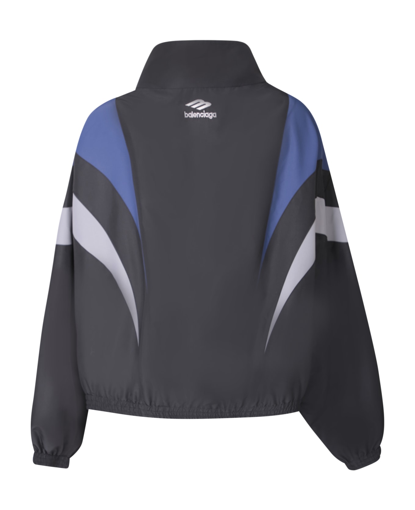Balenciaga Off Shoulder Tracksuit 3b Sports Icon Jacket - Black ジャケット