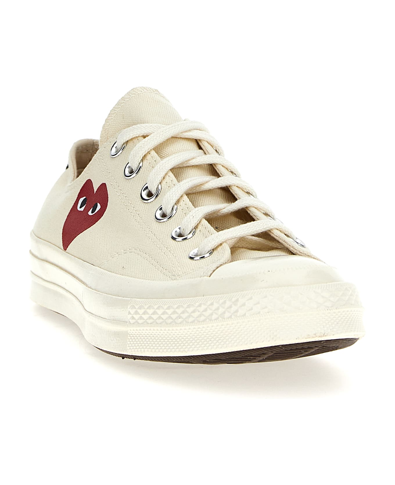 Comme des Garçons Sneakers Play X Converse - Beige