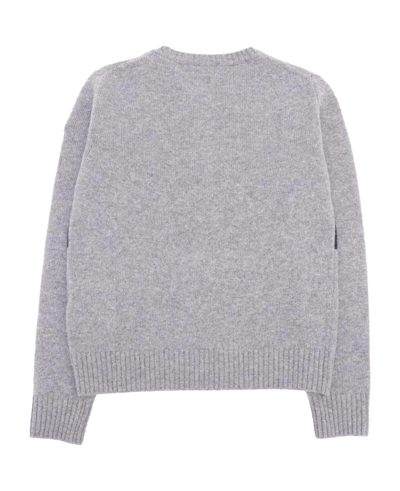 Moncler Crew Neck - GREY