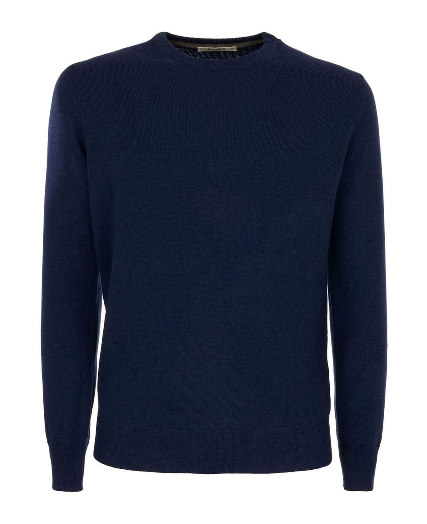 Kangra Blue Wool And Cashmere Sweater Kangra