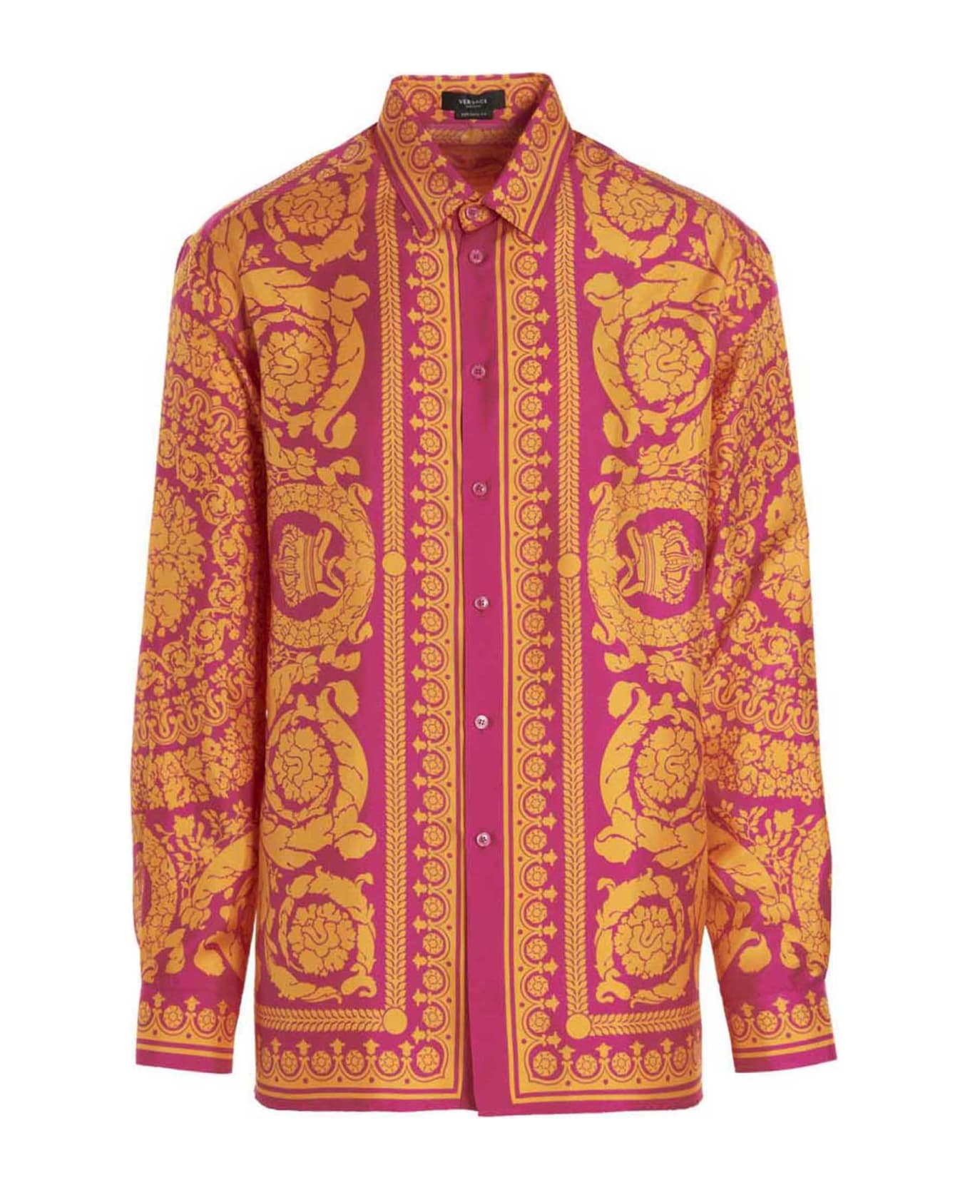 Versace 'barocco Silhouette  Shirt - Multicolor