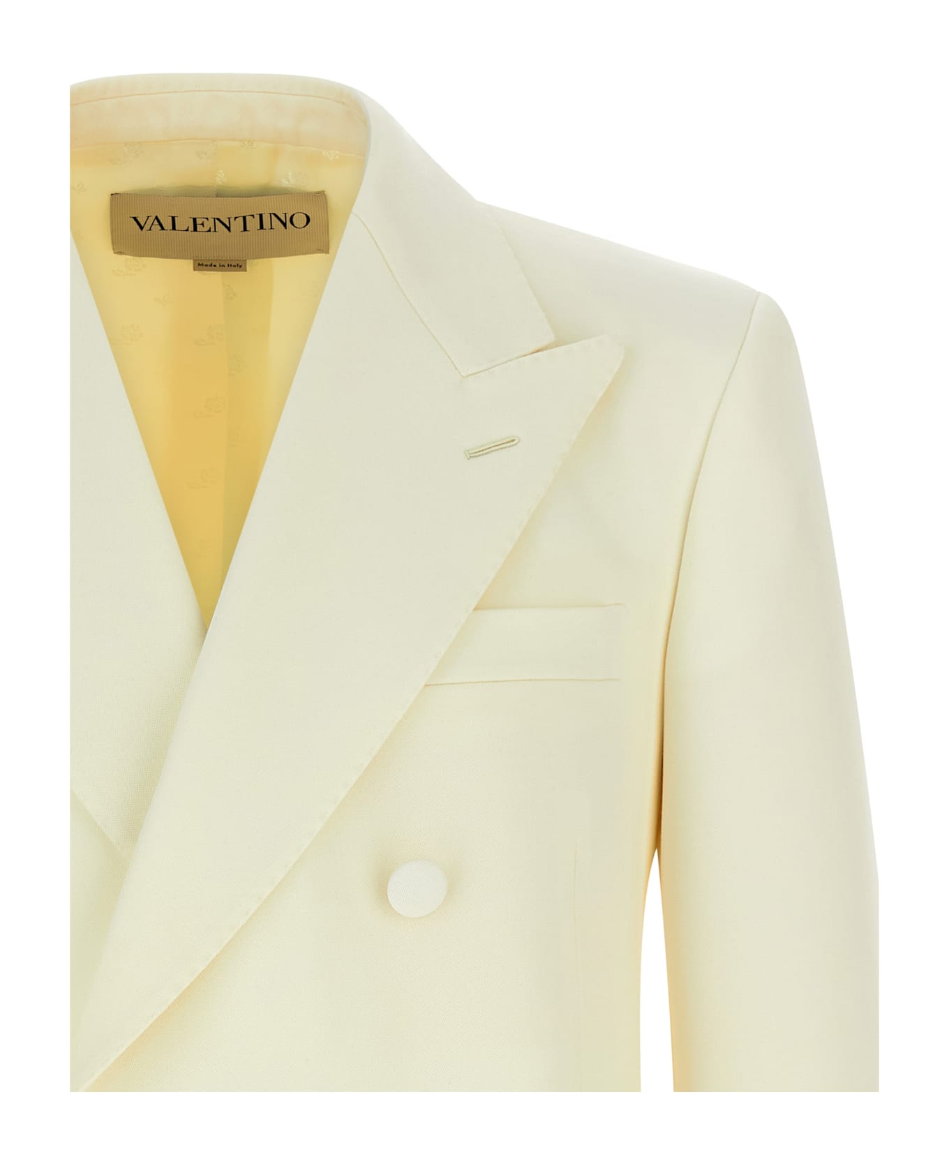 Valentino Garavani Double-breasted Blazer - White