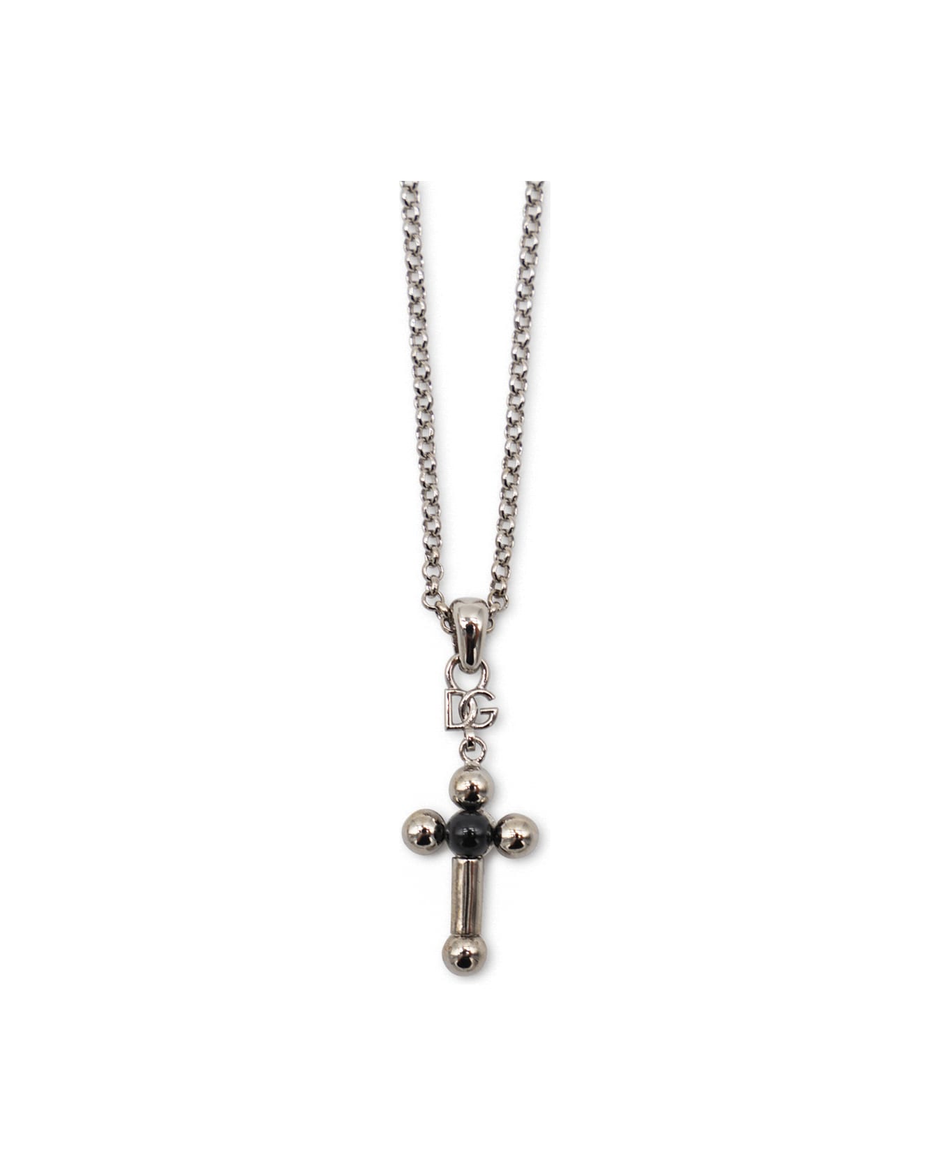 Dolce 
Gabbana Silver Metal Necklace - Silver