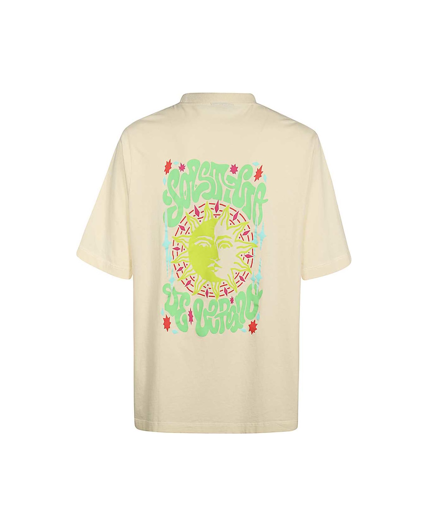 Marcelo Burlon Cotton T-shirt - Ivory