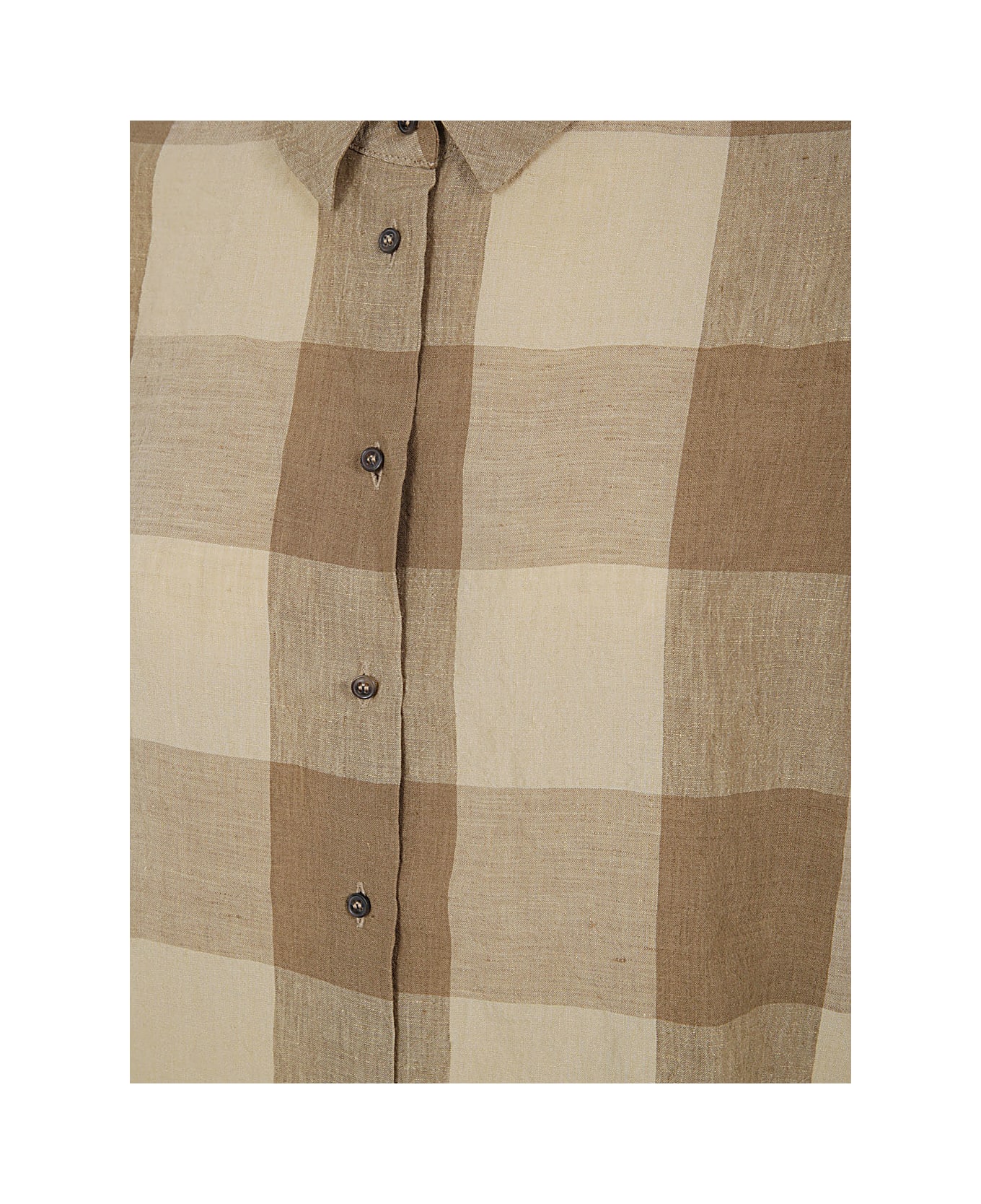 apuntob Short Sleeves Shirt - Hazelnut