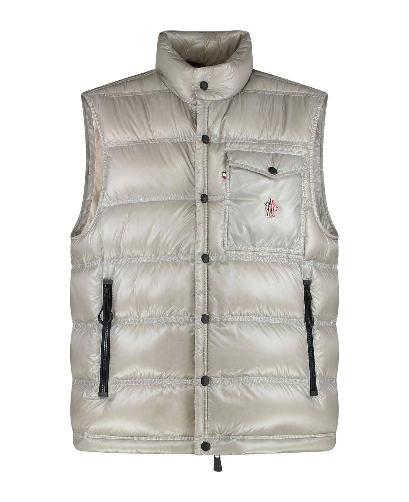 Moncler Grenoble Nantu Padded Bodywarmer - grey