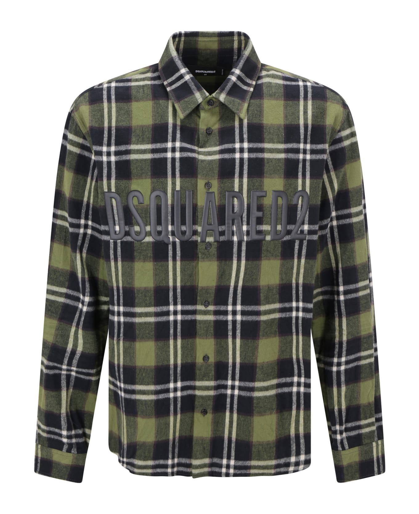Dsquared2 Check Flannel Shirt - 001f