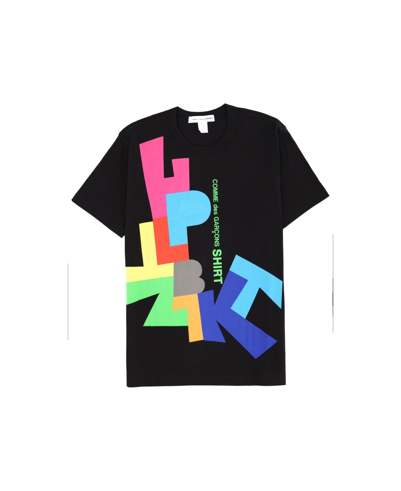 Comme des Garçons Shirt T-shirt With Print - BLACK