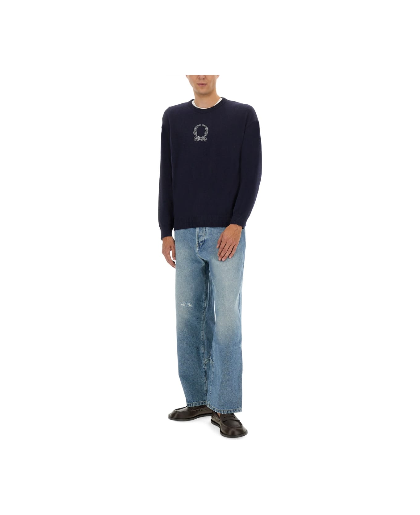 Moschino Cotton Denim Jeans - BLUE
