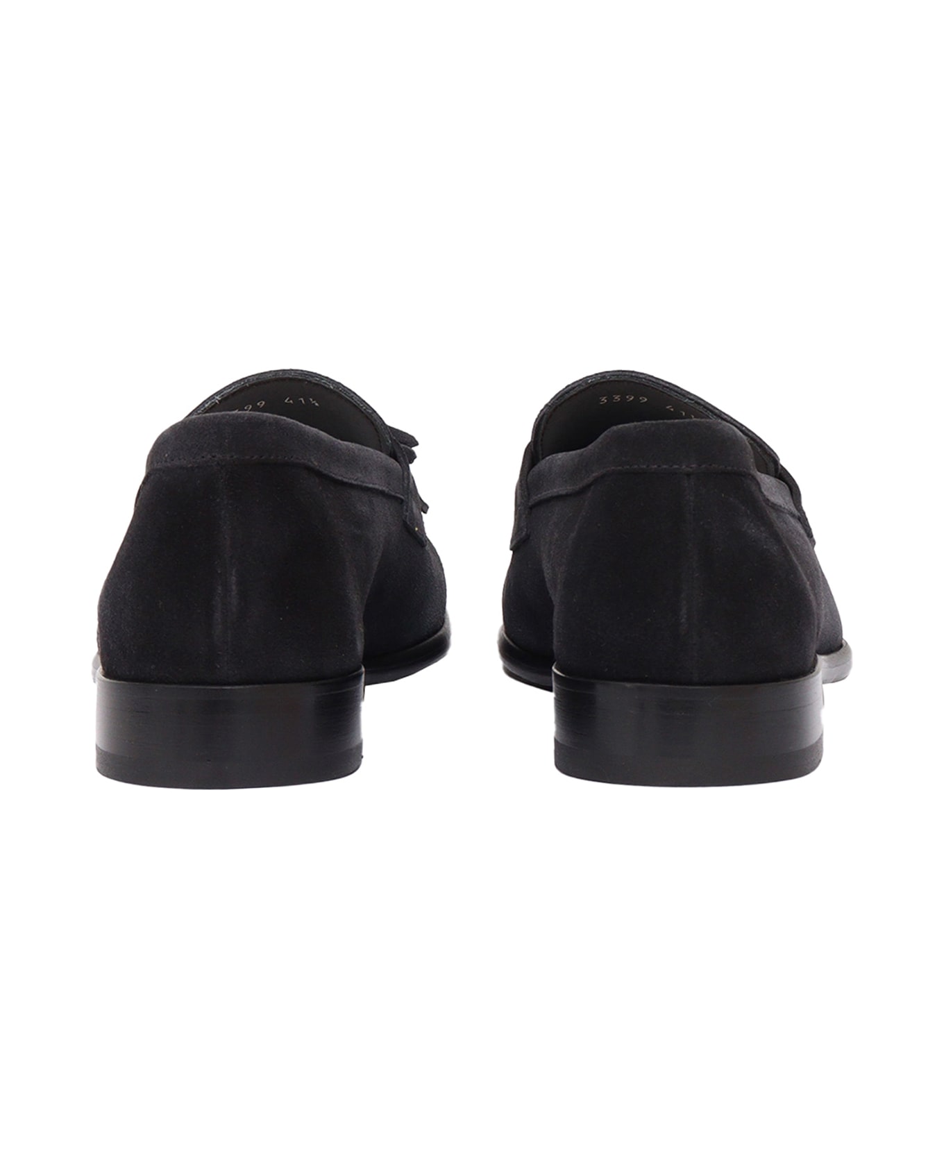 Doucal's Tassel Fringed Loafers - BLUE