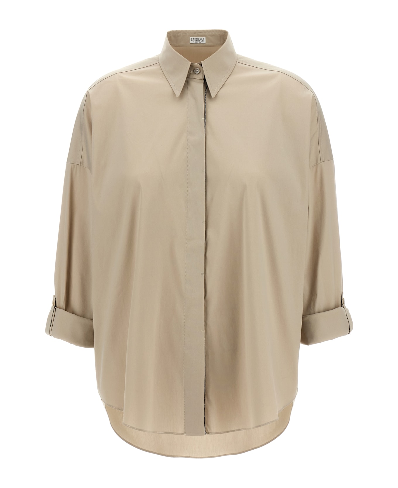 Monile Poplin Shirt - Thumbnail 2