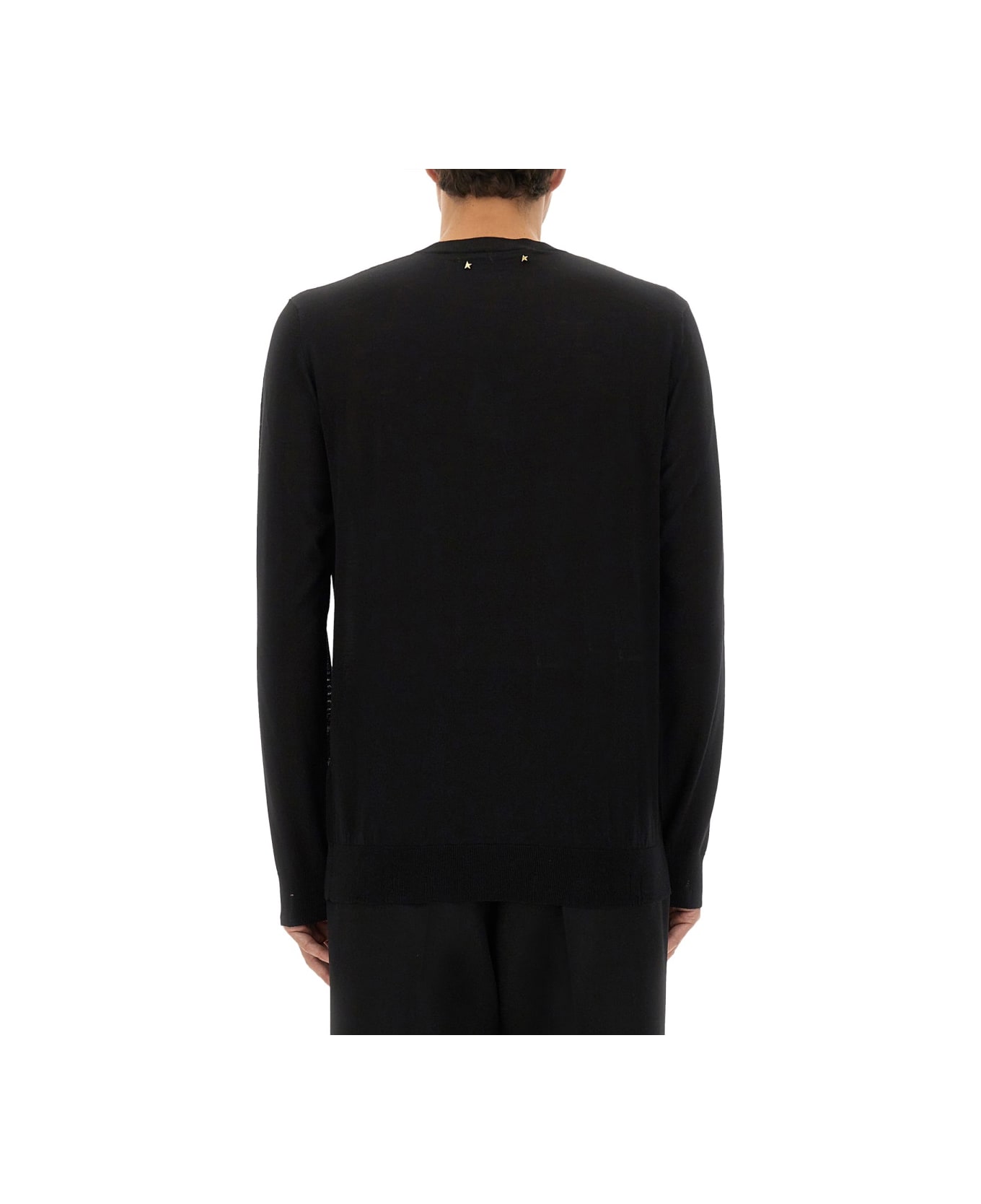 Golden Goose Wool Jersey. - BLACK