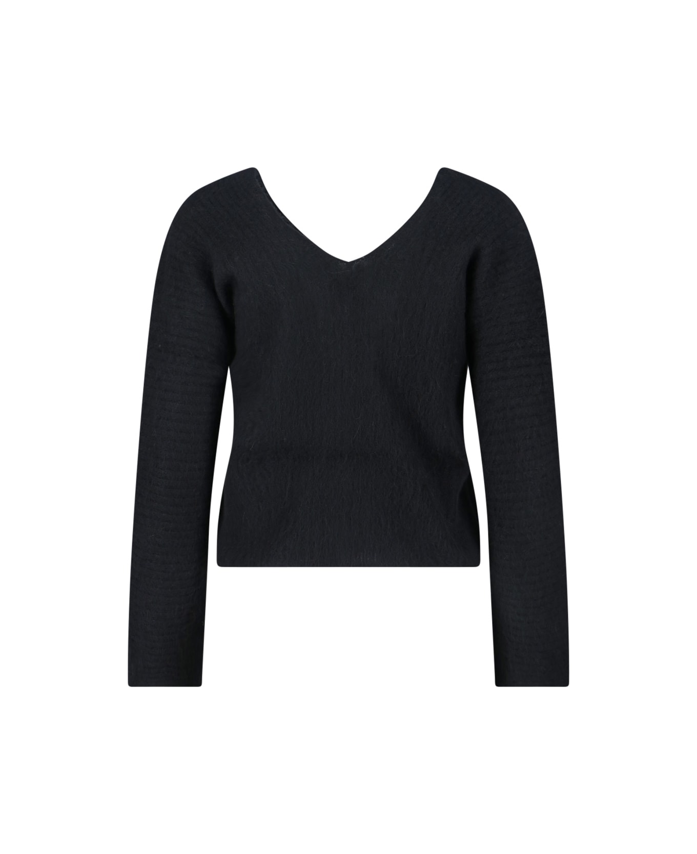 Calvin Klein Wool Blend Cardingan - Black  