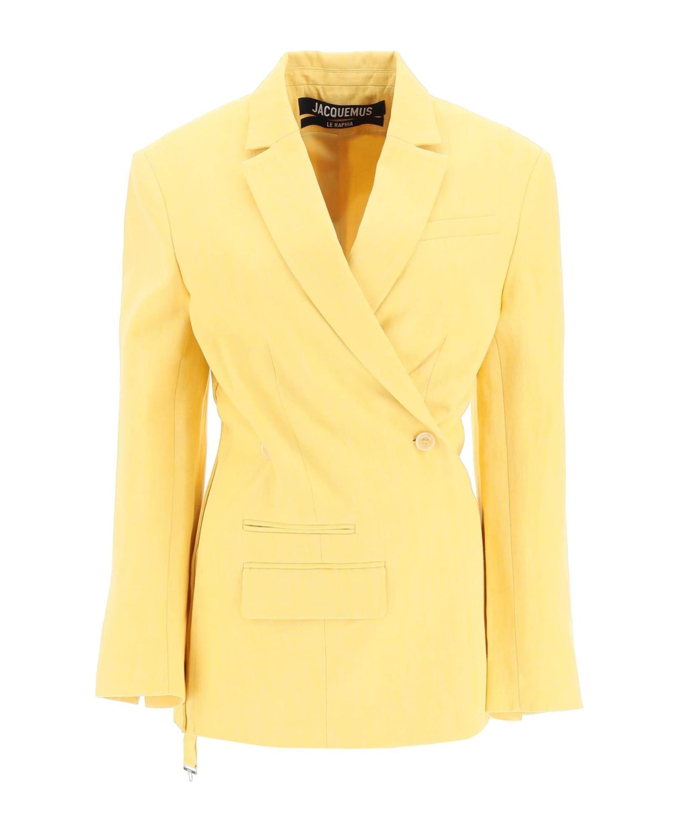 Jacquemus Double-breasted Blazer - Yellow