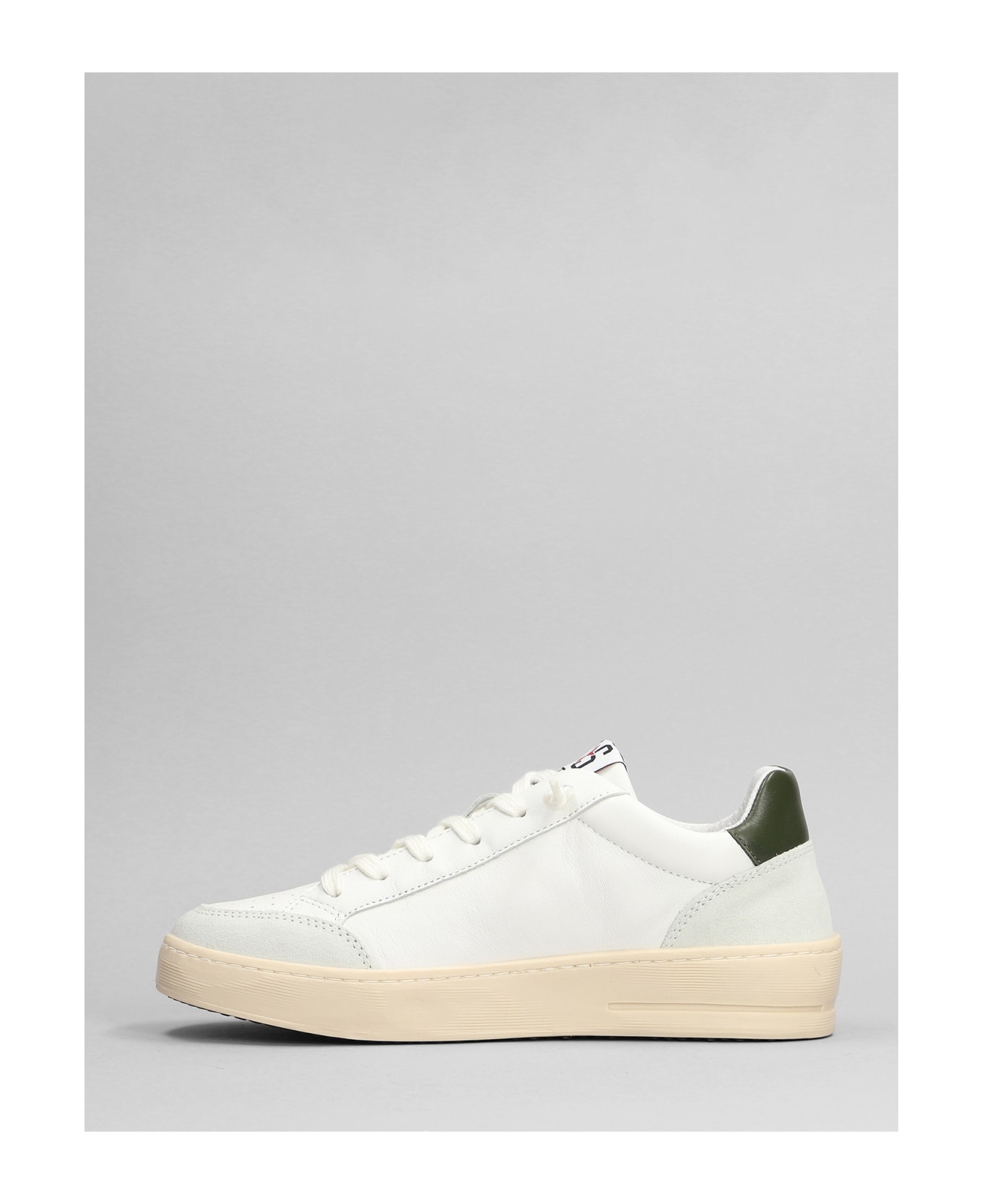 2Star New Star Sneakers In White Suede And Leather - white
