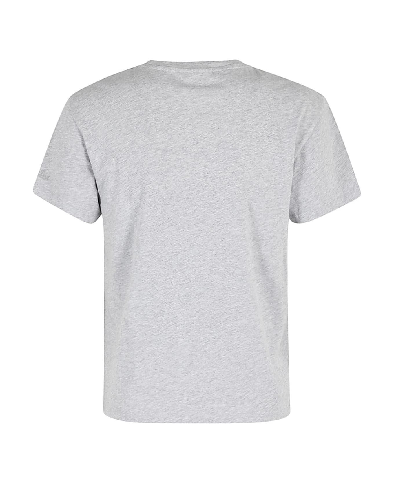 MC2 Saint Barth Cotton Crew Neck T Shirt - Ml Emb Tシャツ