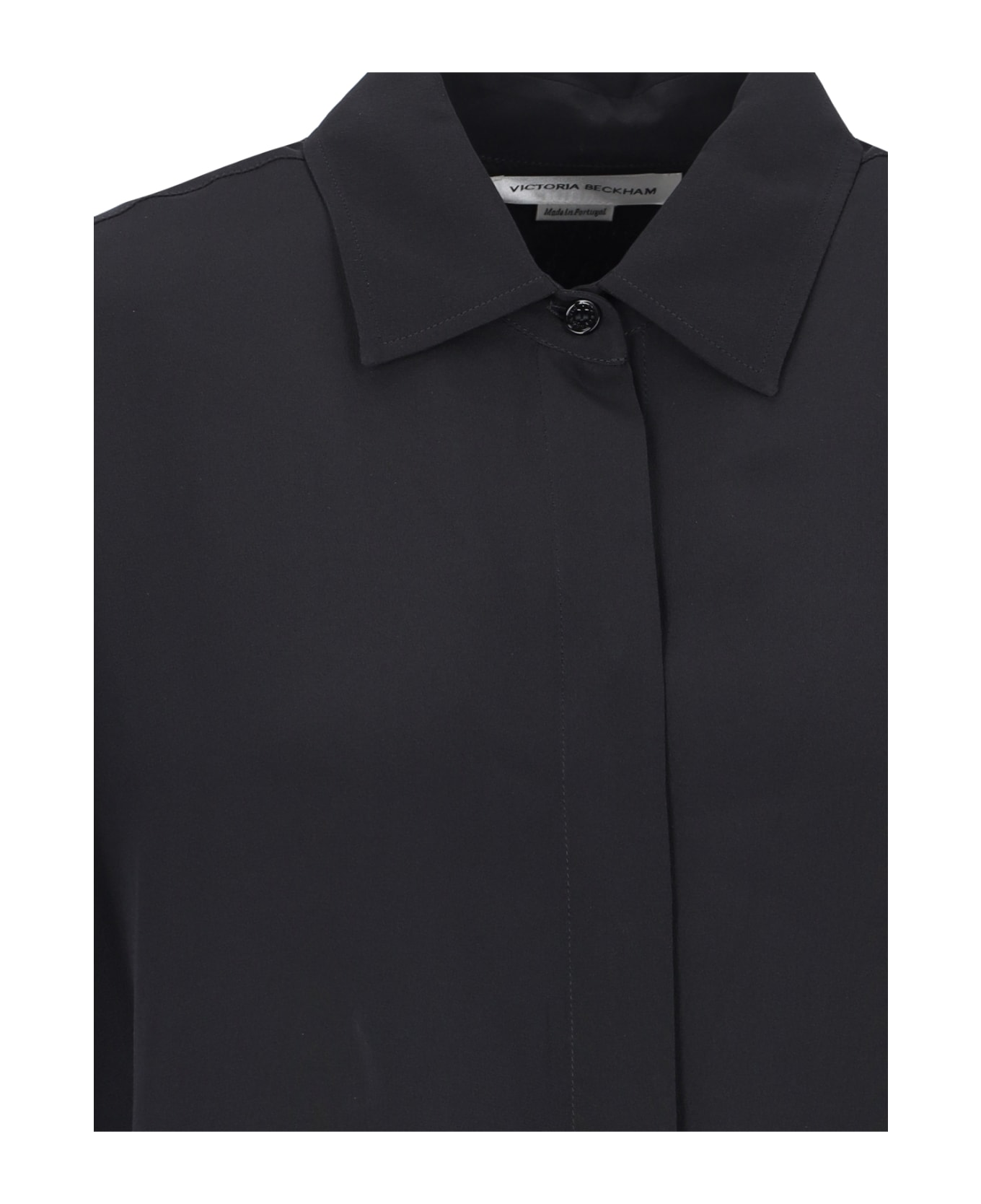 Victoria Beckham Silk Shirt - Black  