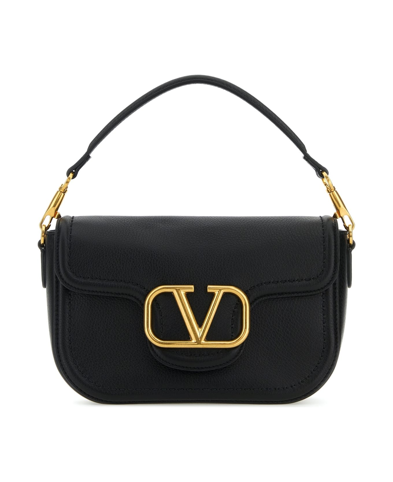 Valentino Garavani Alltime Foldover Top Tote Bag - NERO