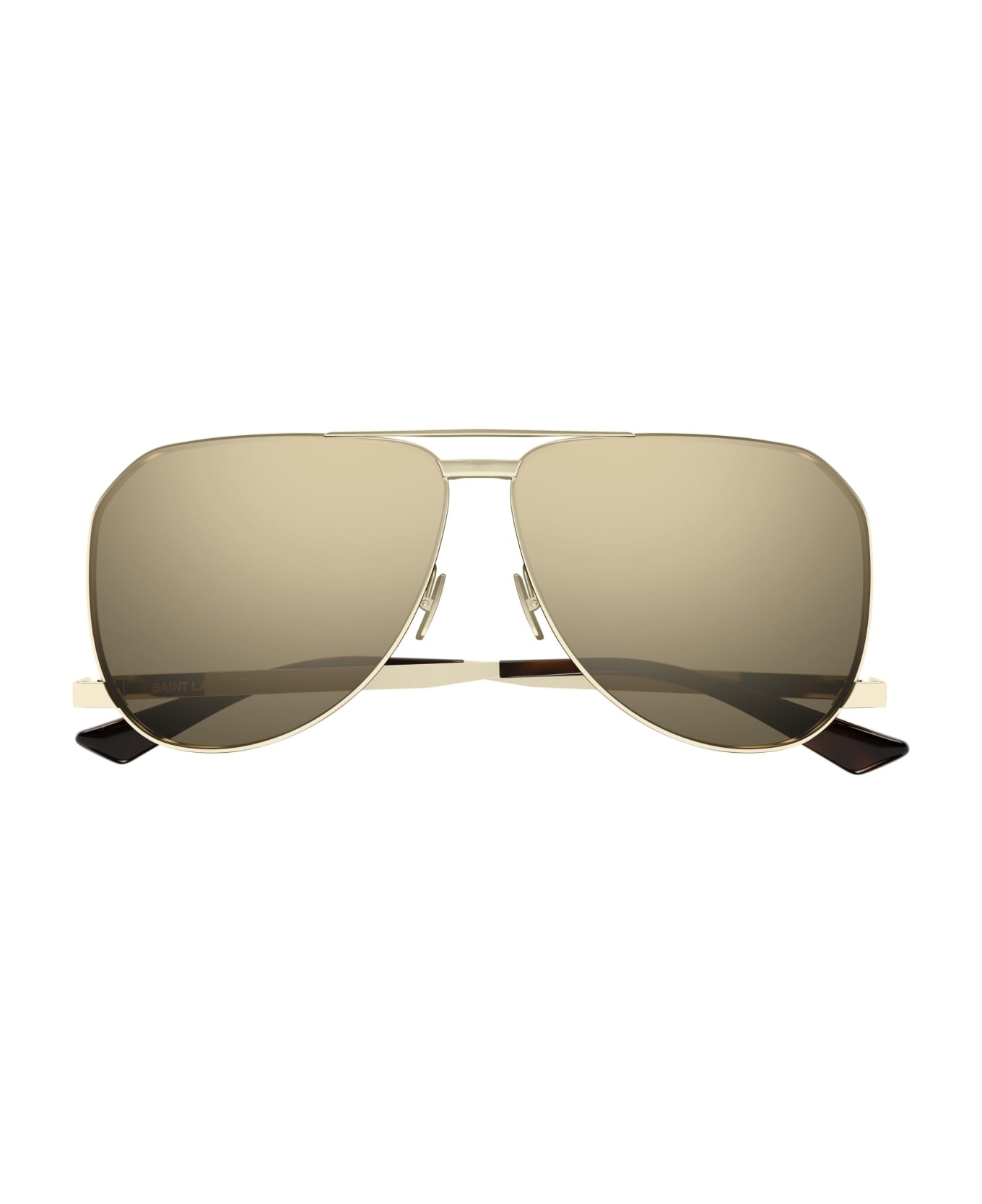 Saint Laurent Eyewear Sunglasses - Oro/Marrone サングラス