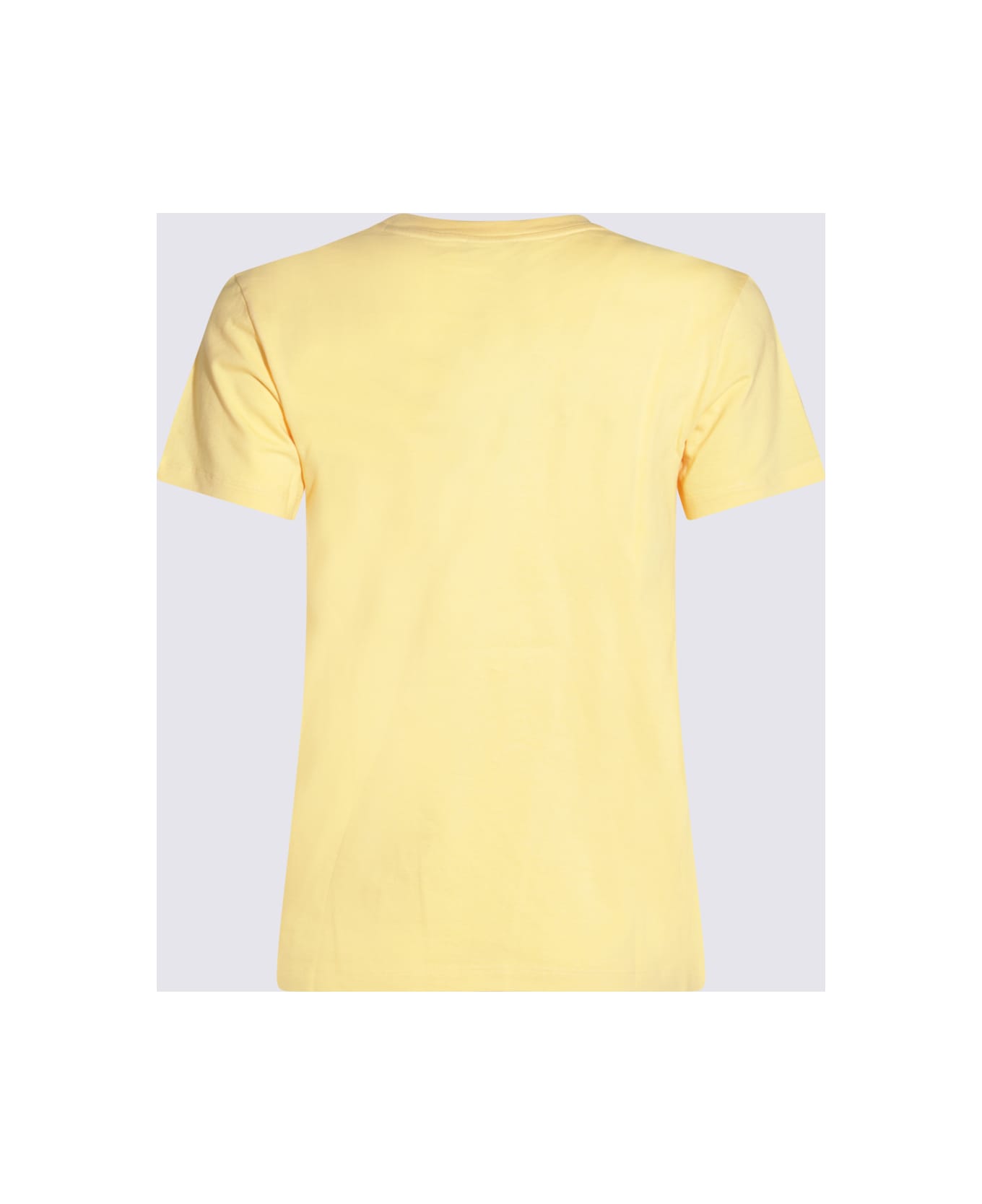 Etro Cotton T-shirt With Embroidery - Yellow
