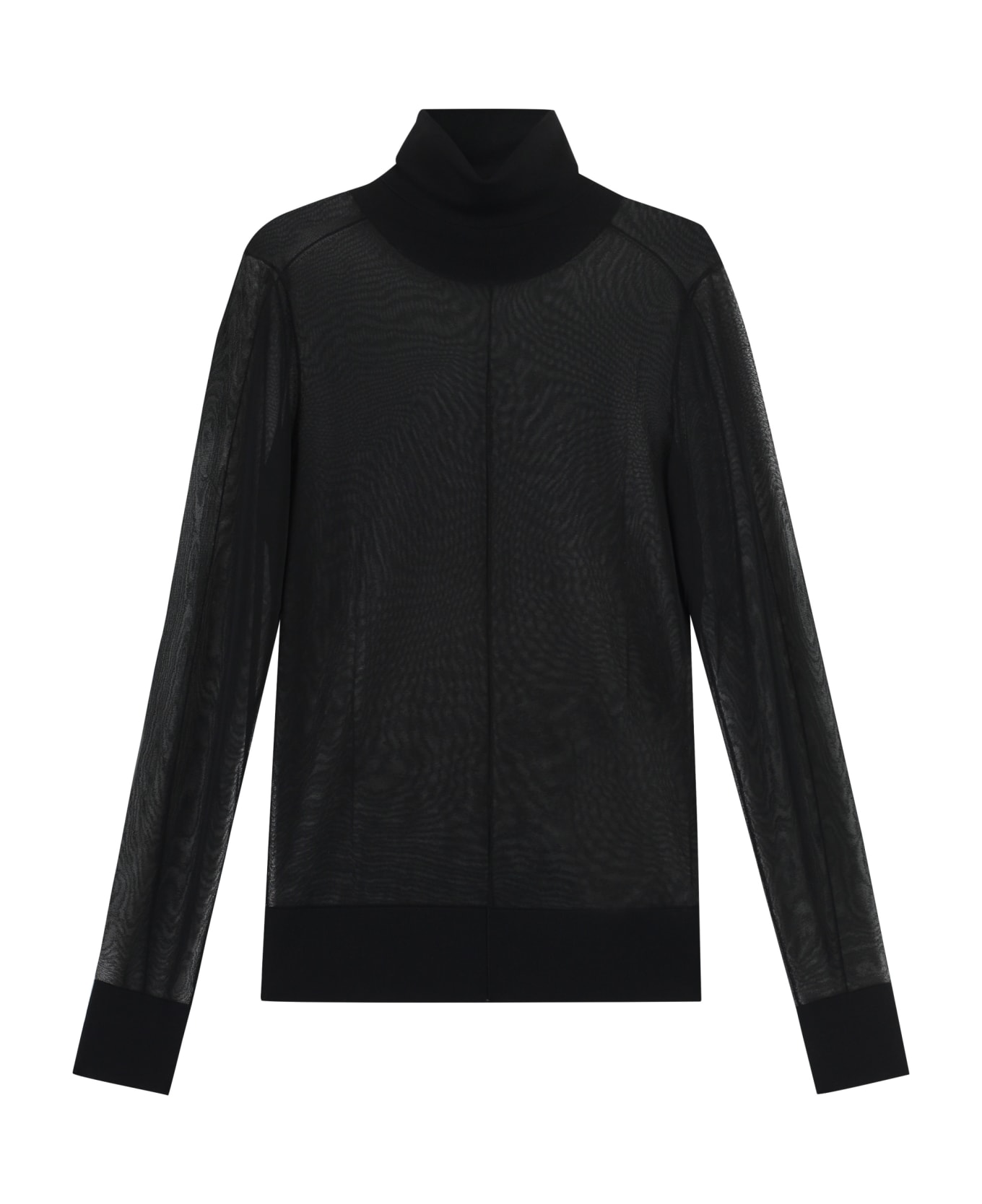 Calvin Klein Knitwork Turtleneck Sweater - black