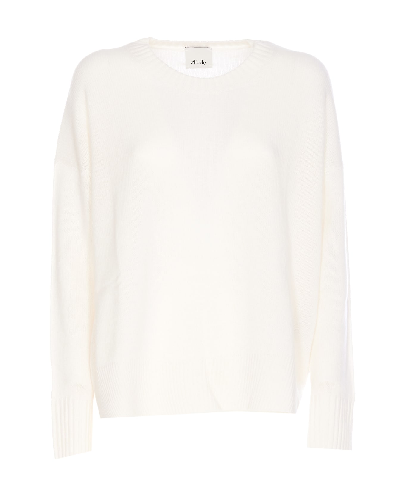 Allude Sweater - White